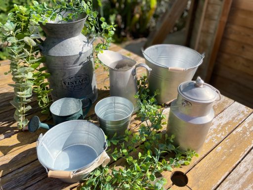 location divers pots en acier 