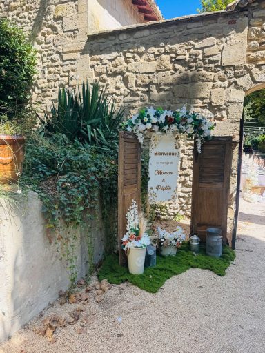 Panneau de bienvenue Bohême chic