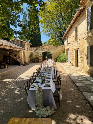 Table de cérémonie mariage